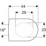 Комплект GEBERIT DUOFIX 111.300.00.5 UP320 с подвесным унитазом GEBERIT ICON RIMFREE F204060000 с сиденьем микролифт F574130000 111.300.00.53